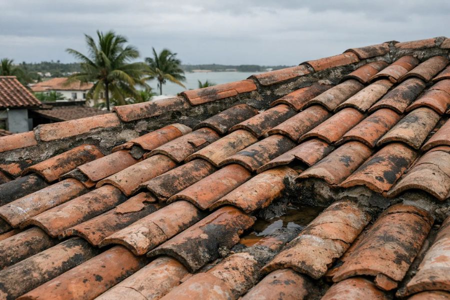 Exemplo de fissura em parede estrutural