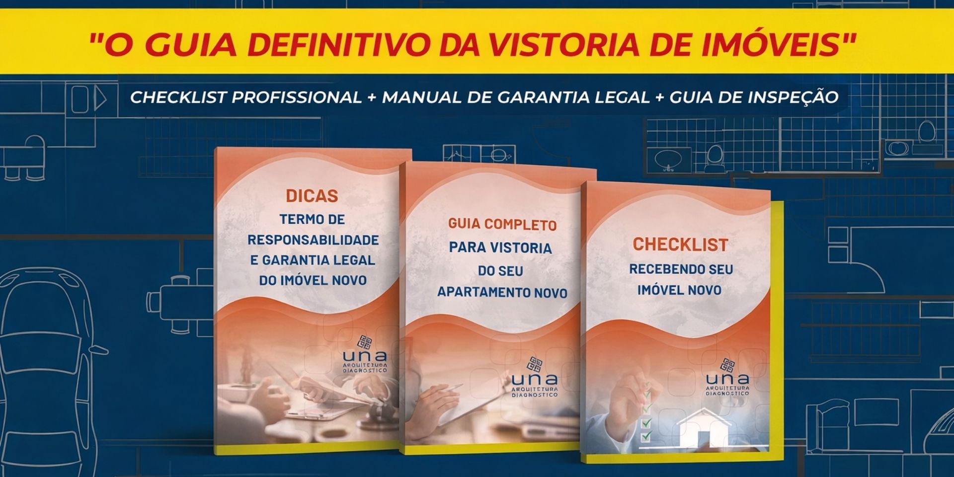 Capa do Guia Prático para Vistoria de Imóvel